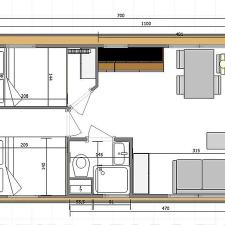 ספינת מלון Otter Comfort Klasse Xl Houseboat
